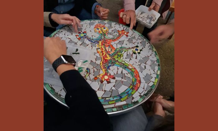 Mosaik-Bild © Atelier Tana Ribeiro